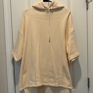Ivy Park Cream Oversized Hoodie